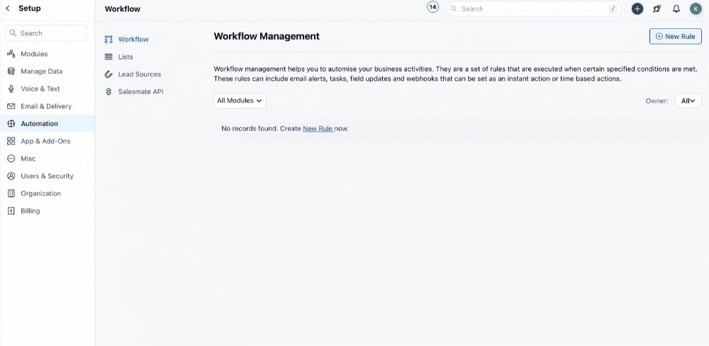 Automations in Salesmate: Pipedrive vs Salesmate