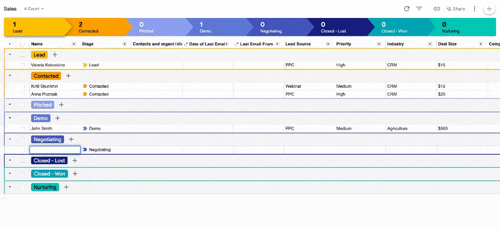 How adding new leads works in Streak | NetHunt CRM Blog