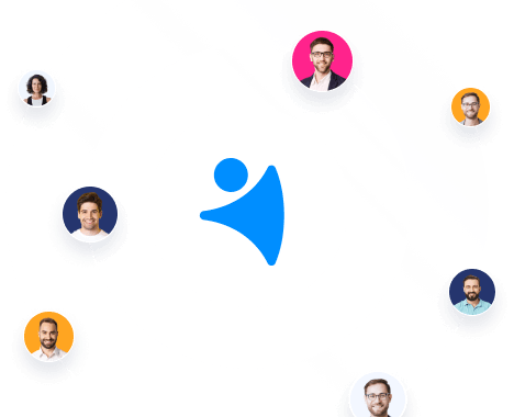 Happy people with Nethunt