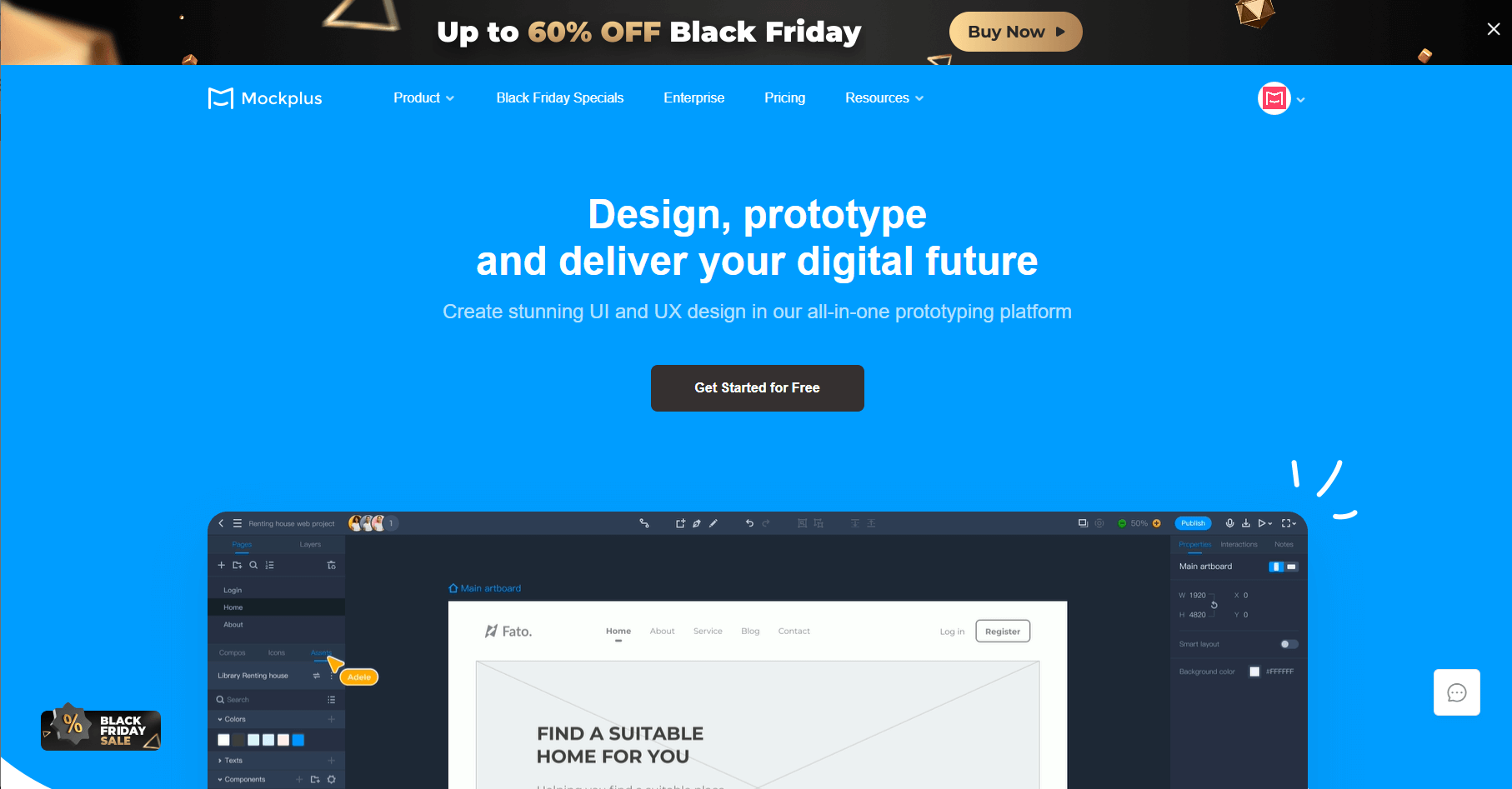 Mockplus RP Black Friday 2023 offer