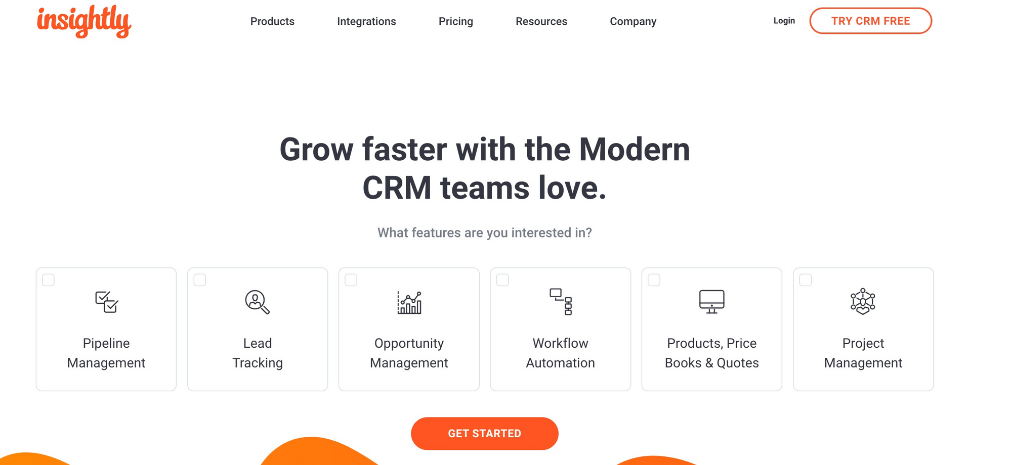 Insightly, a small business CRM