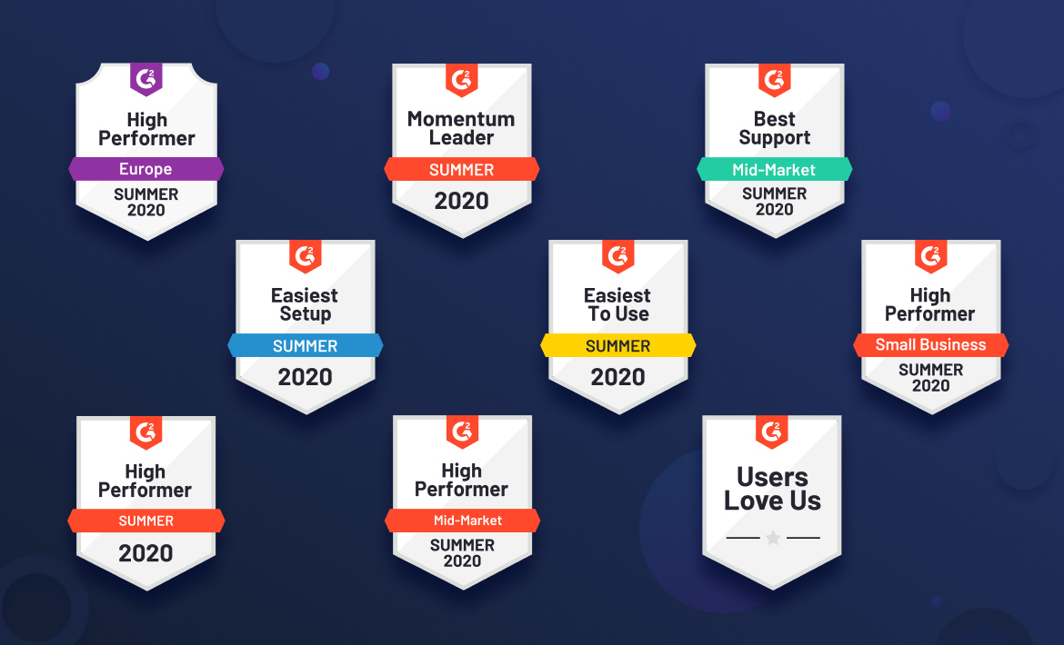 The 2020 Summer of Love: NetHunt's G2 badges