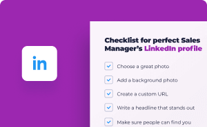 Checklist for a perfect Sales Manager’s LinkedIn profile