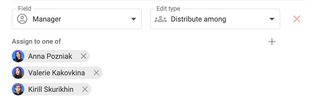 Automated lead distribution in NetHunt CRM