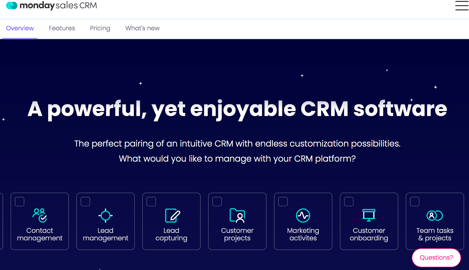 Monday CRM — a Pipedrive alternative