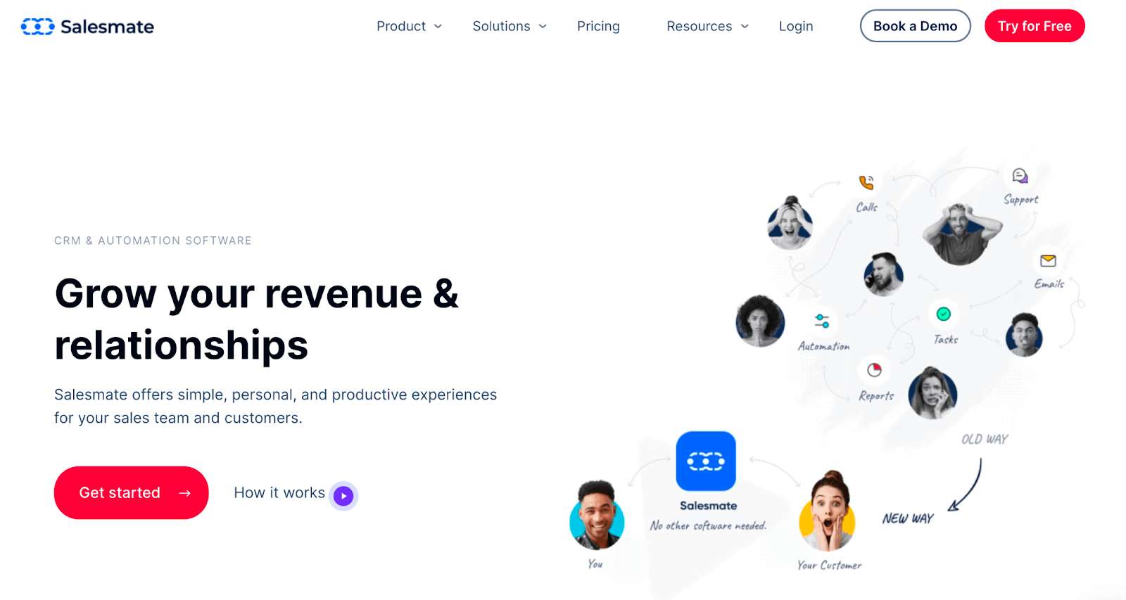 Salesmate is a Streak alternative with powerful automation features