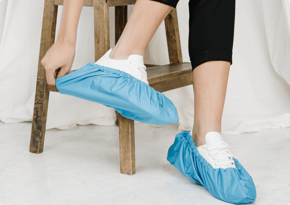 shoe covers photo