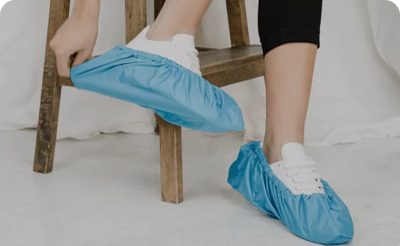 shoe covers photo